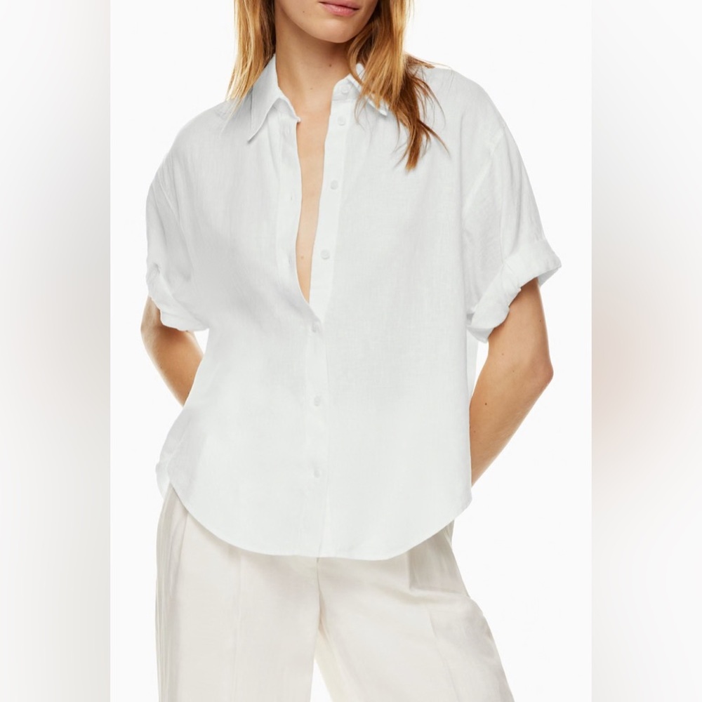 Babaton Hepburn Linen Shirt